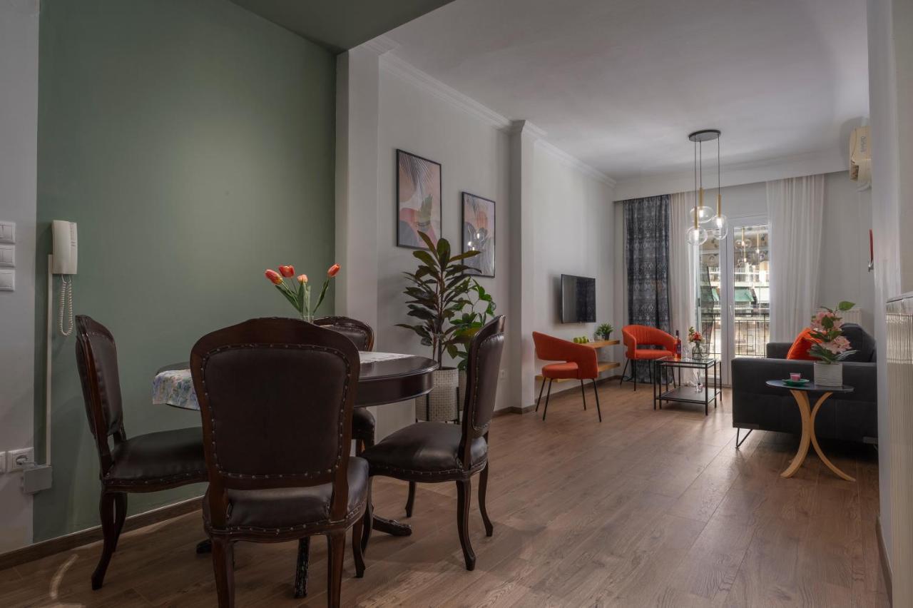 Estia Thessaloniki Apartment, Cozy, Spacious, Sunny, 2 Rooms-5 Beds Екстер'єр фото